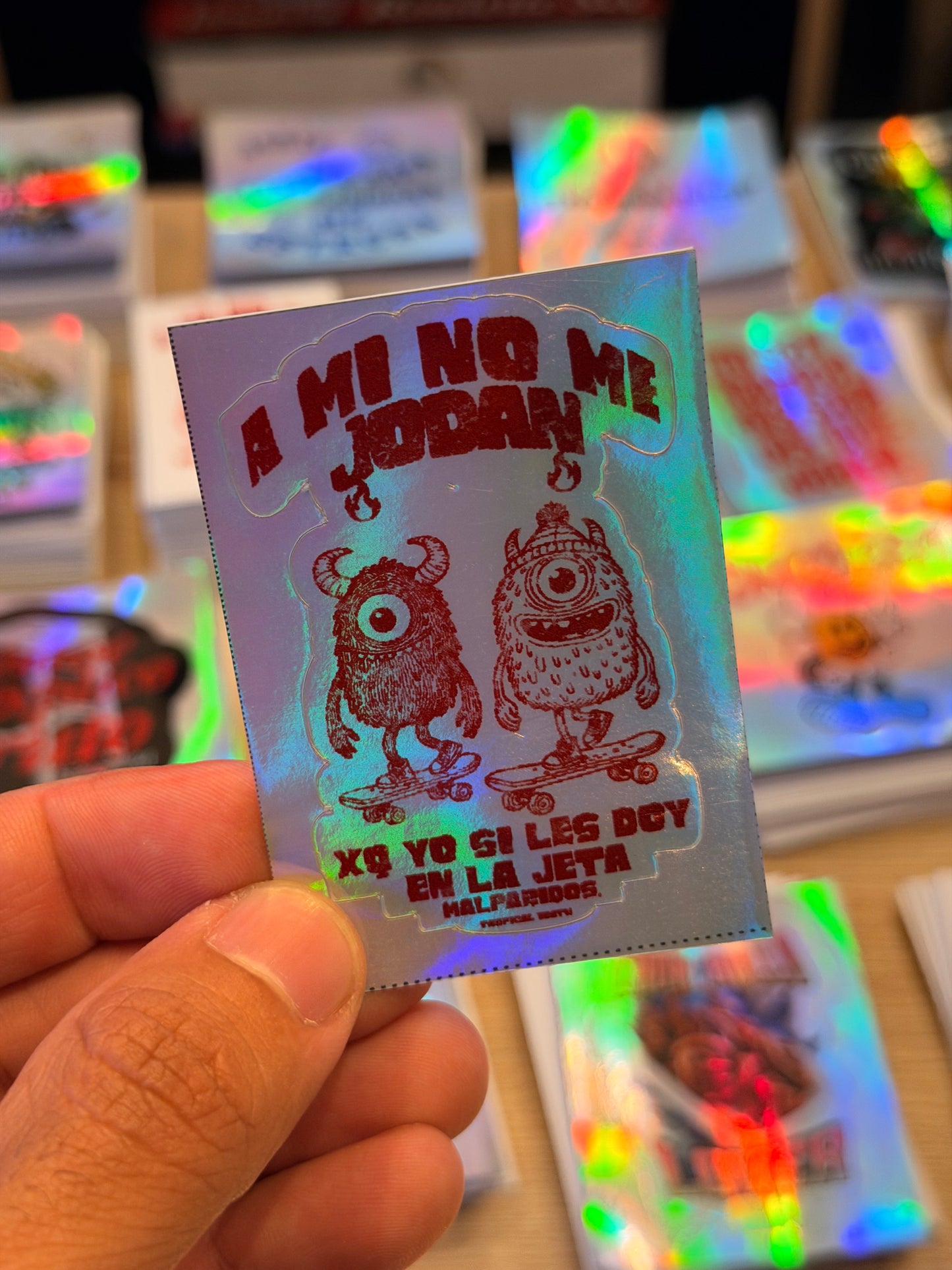 Sticker A Mi No Me Jodan Xq Yo Si Les Doy En La Jeta