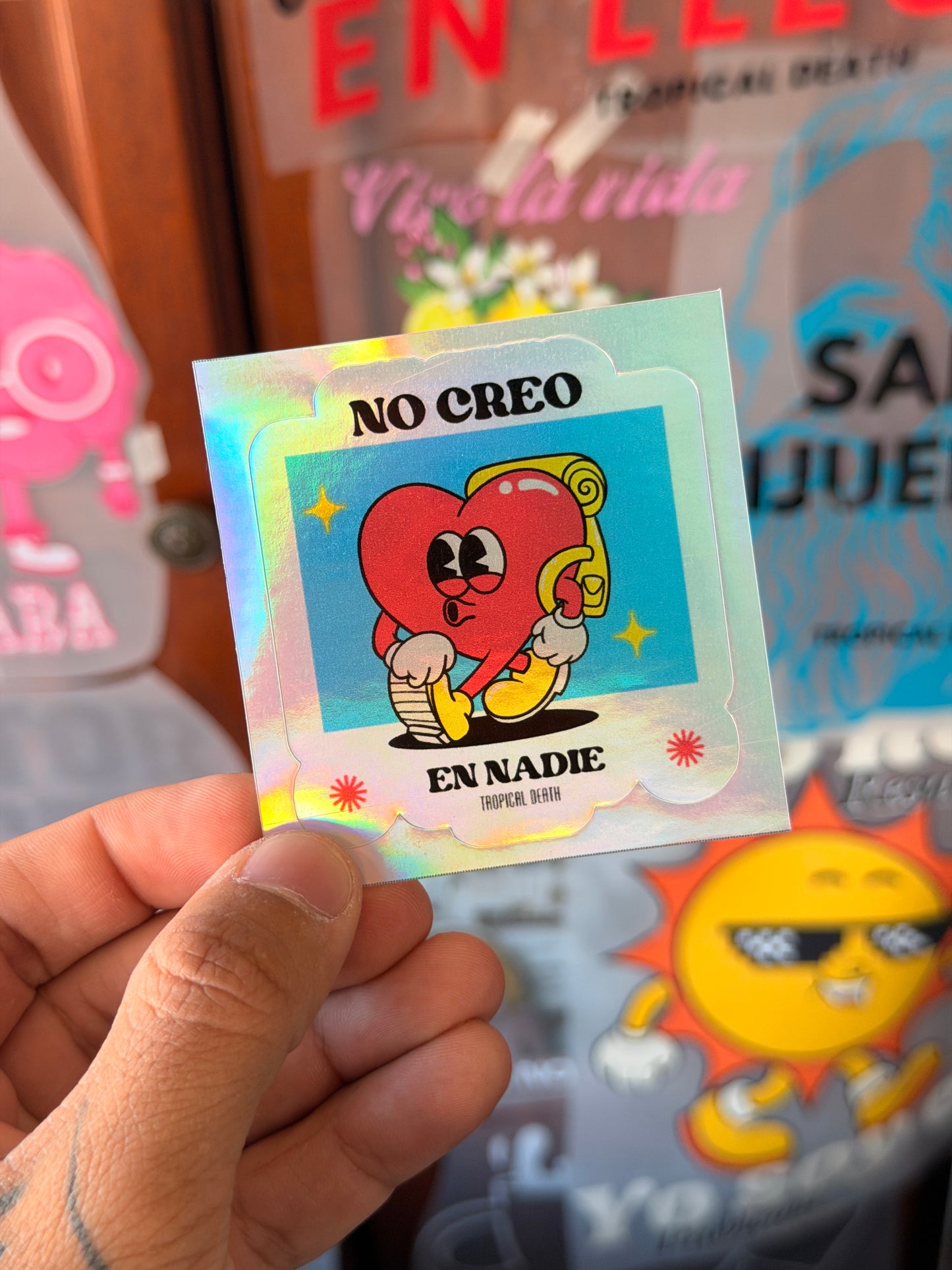 Sticker No Creo En Nadie