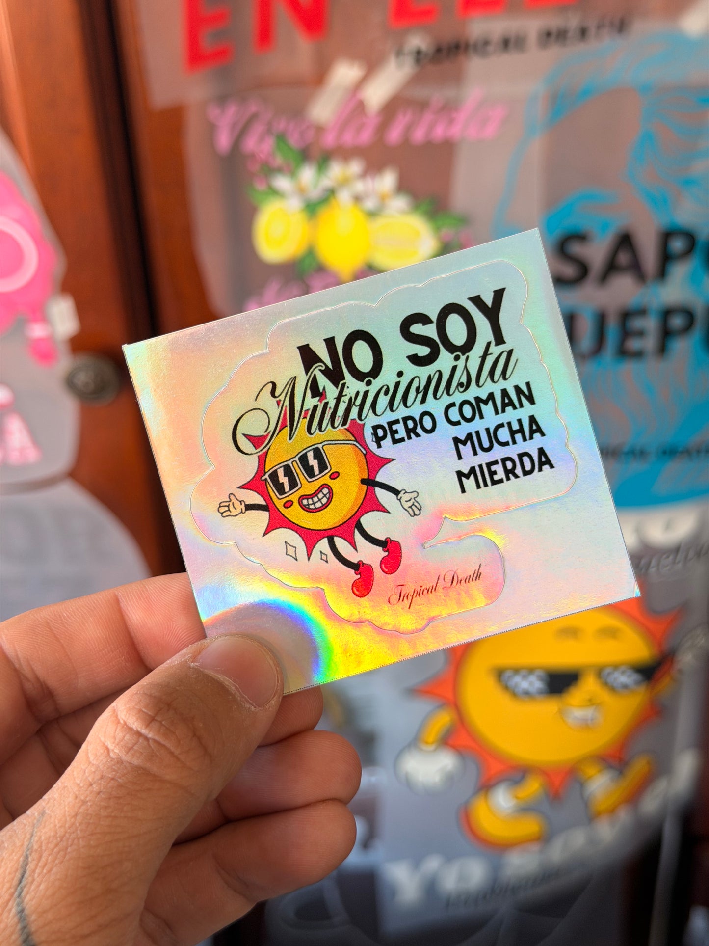 Sticker No Soy Nutricionista