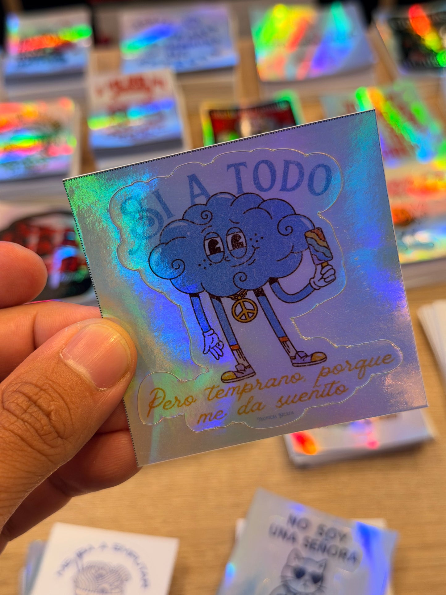 Sticker Si A Todo Pero Temprano Porque Me Da Sueñito