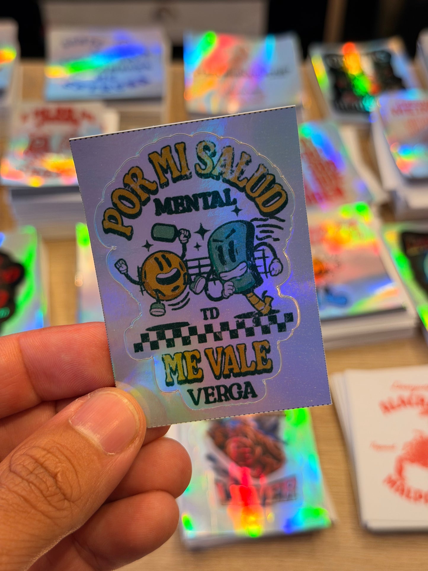 Sticker Por Mi Salud Mental