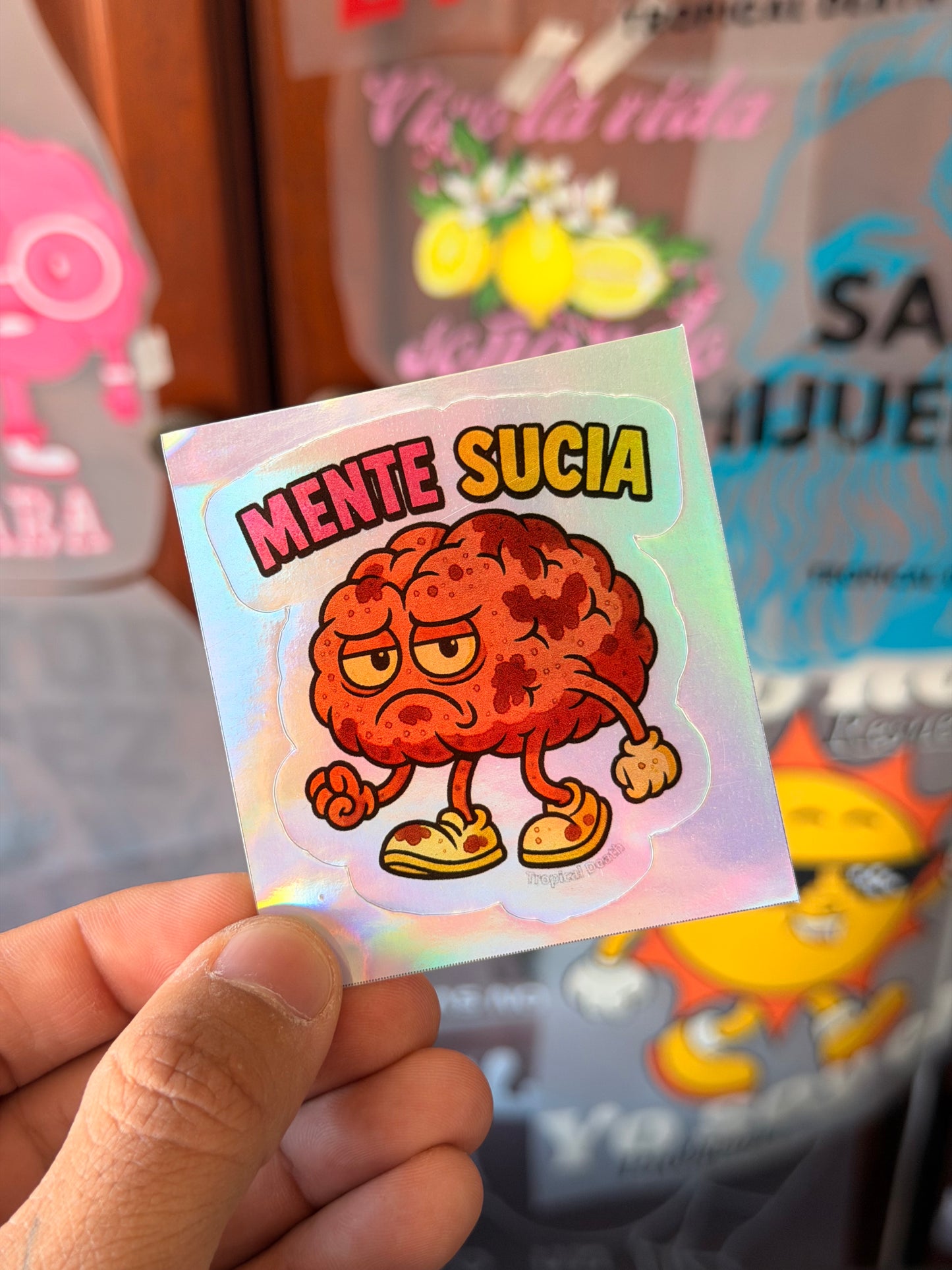 Sticker Mente Sucia