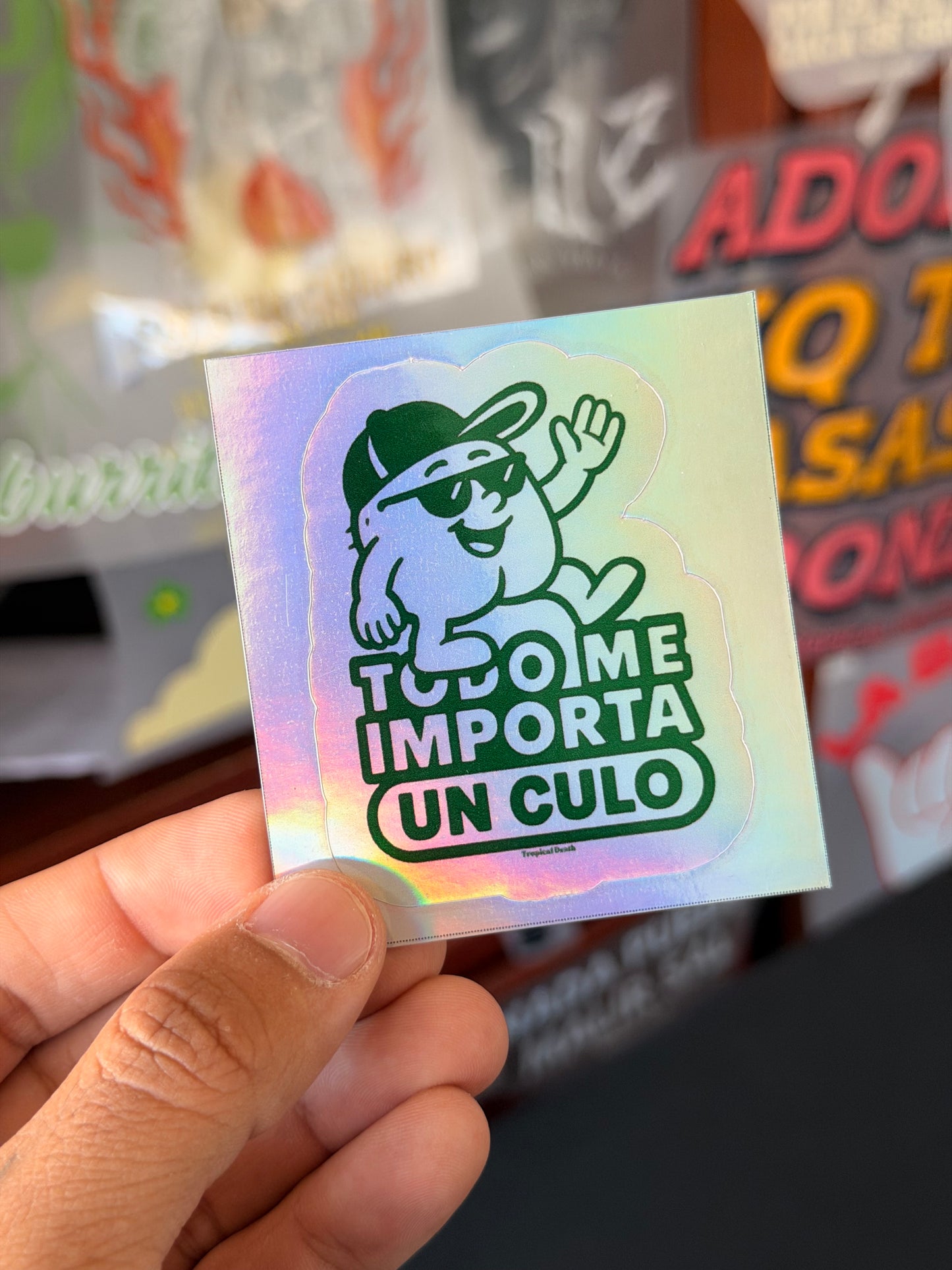 Sticker Todo Me Importa Un Culo