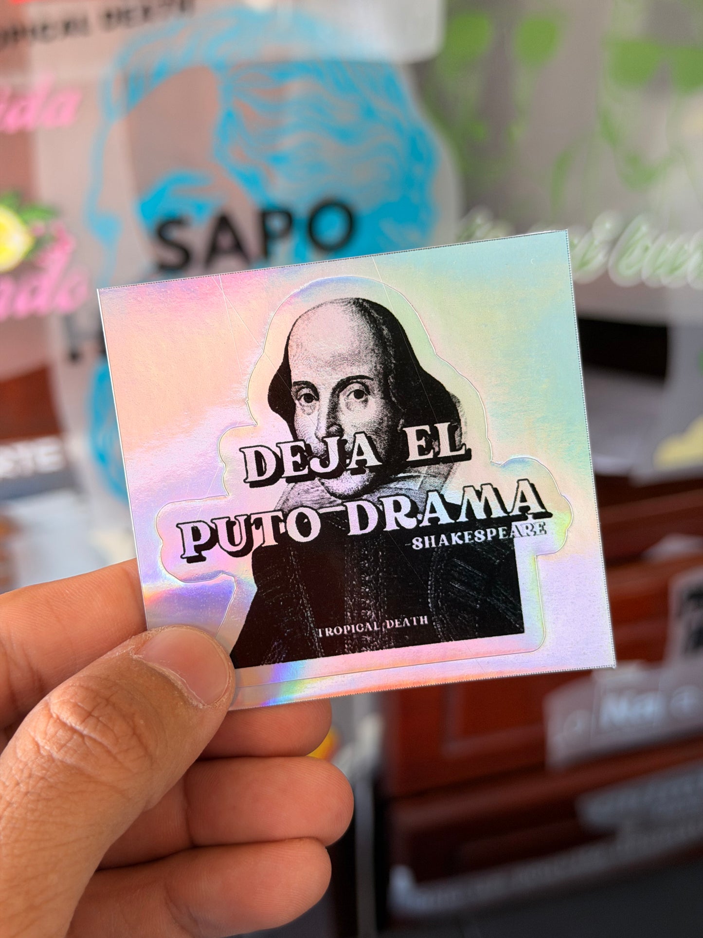 Sticker Deja El Puto Drama