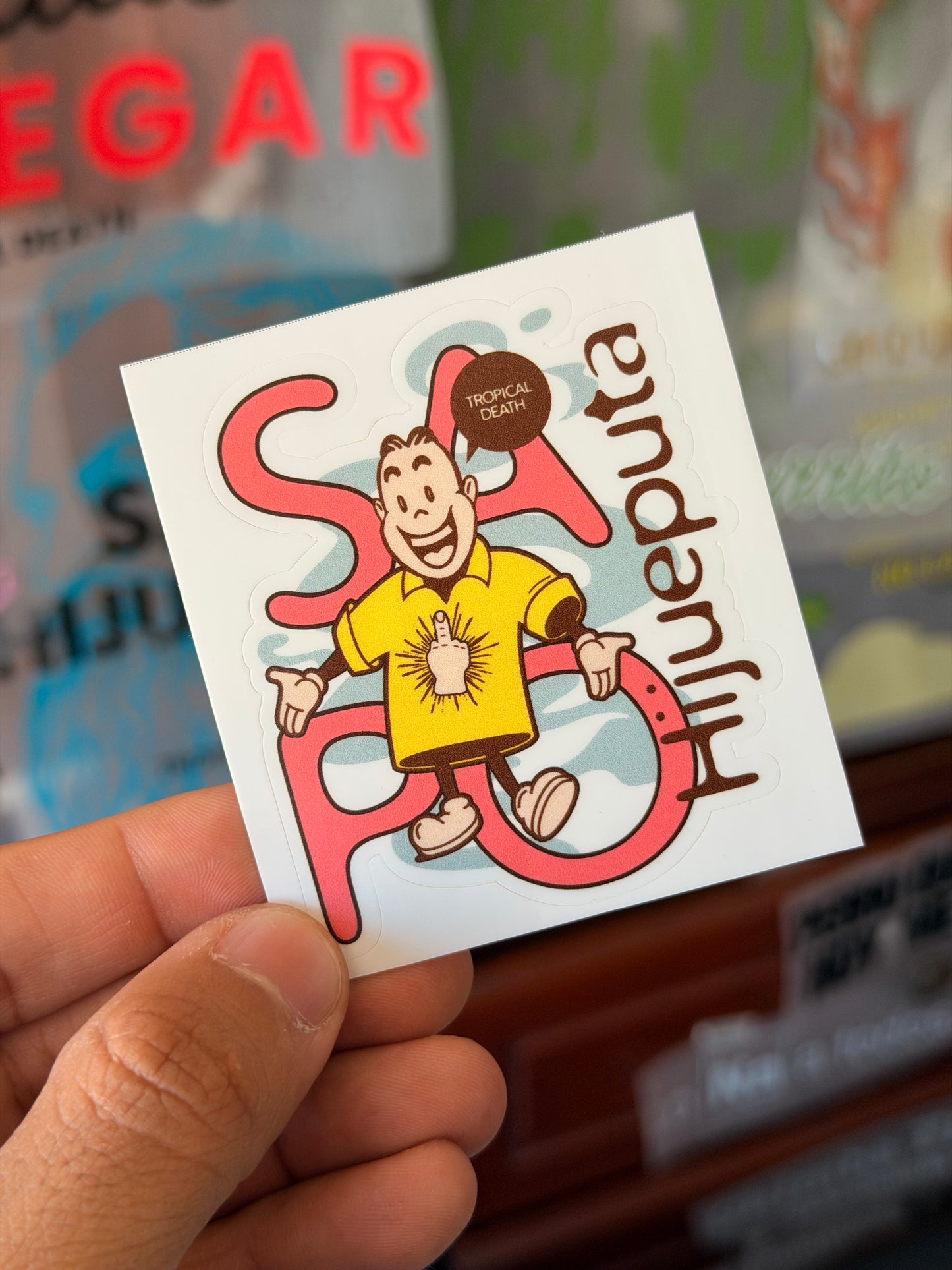 Sticker Sapo Hijueputa