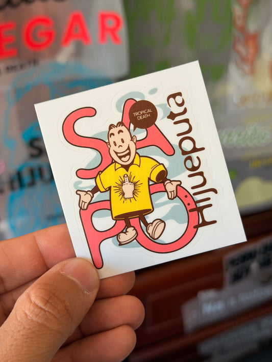 Sticker Sapo Hijueputa
