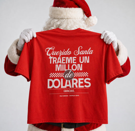 Querido Santa Tráeme Un Millón De Dólares Gracias