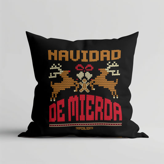 Cojín Navidad De Mierda