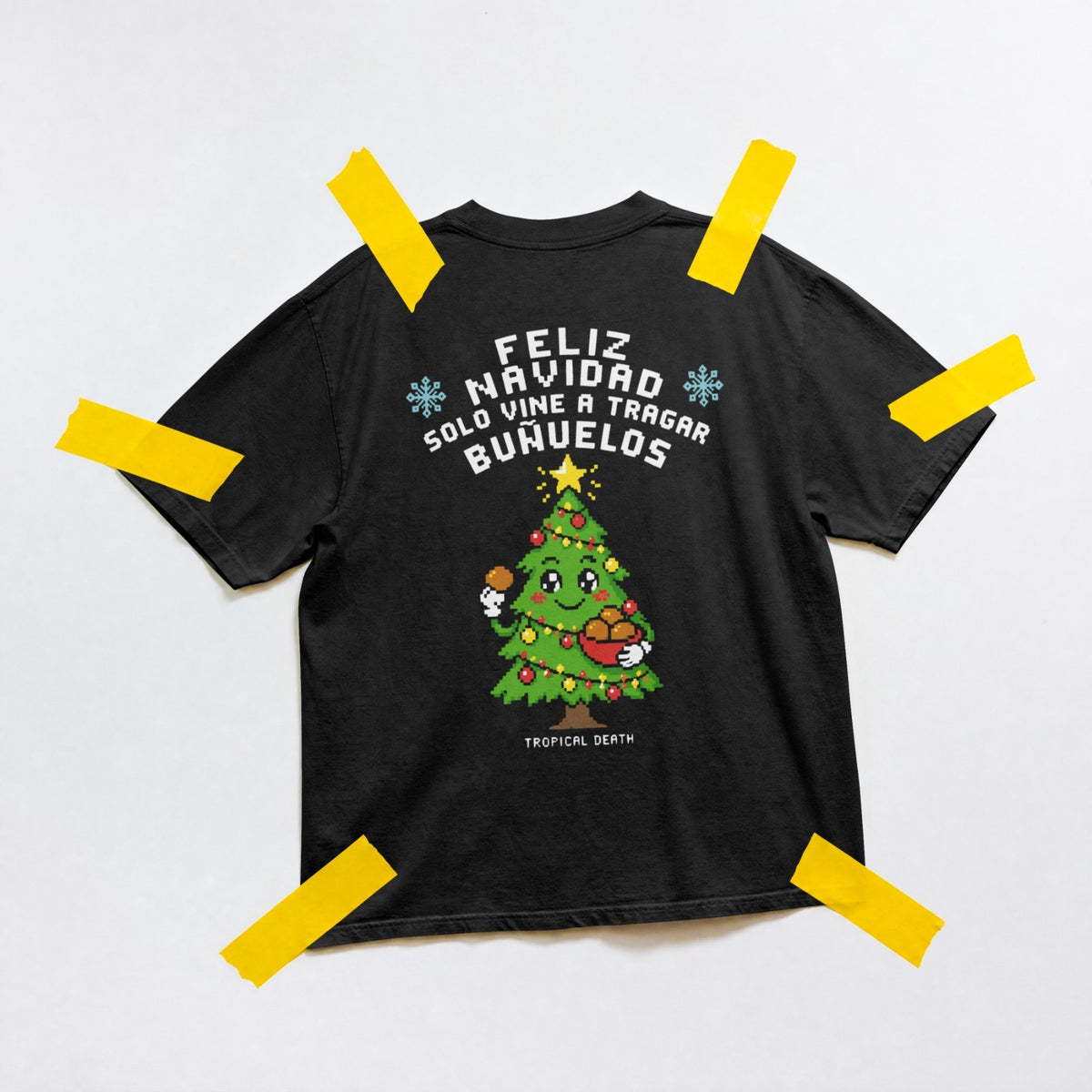 Feliz Navidad Solo Vine A Tragar Buñuelos