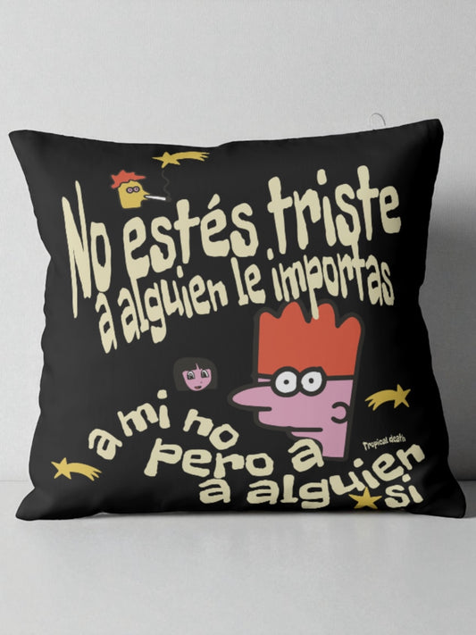 Cojín No estés Triste A Alguien Le Importas