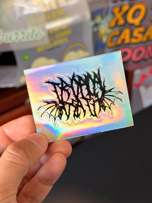 Sticker Tropical Death Metal