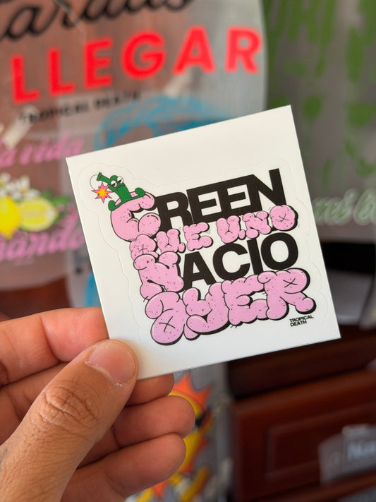 Sticker Creen Que Uno Nació Ayer
