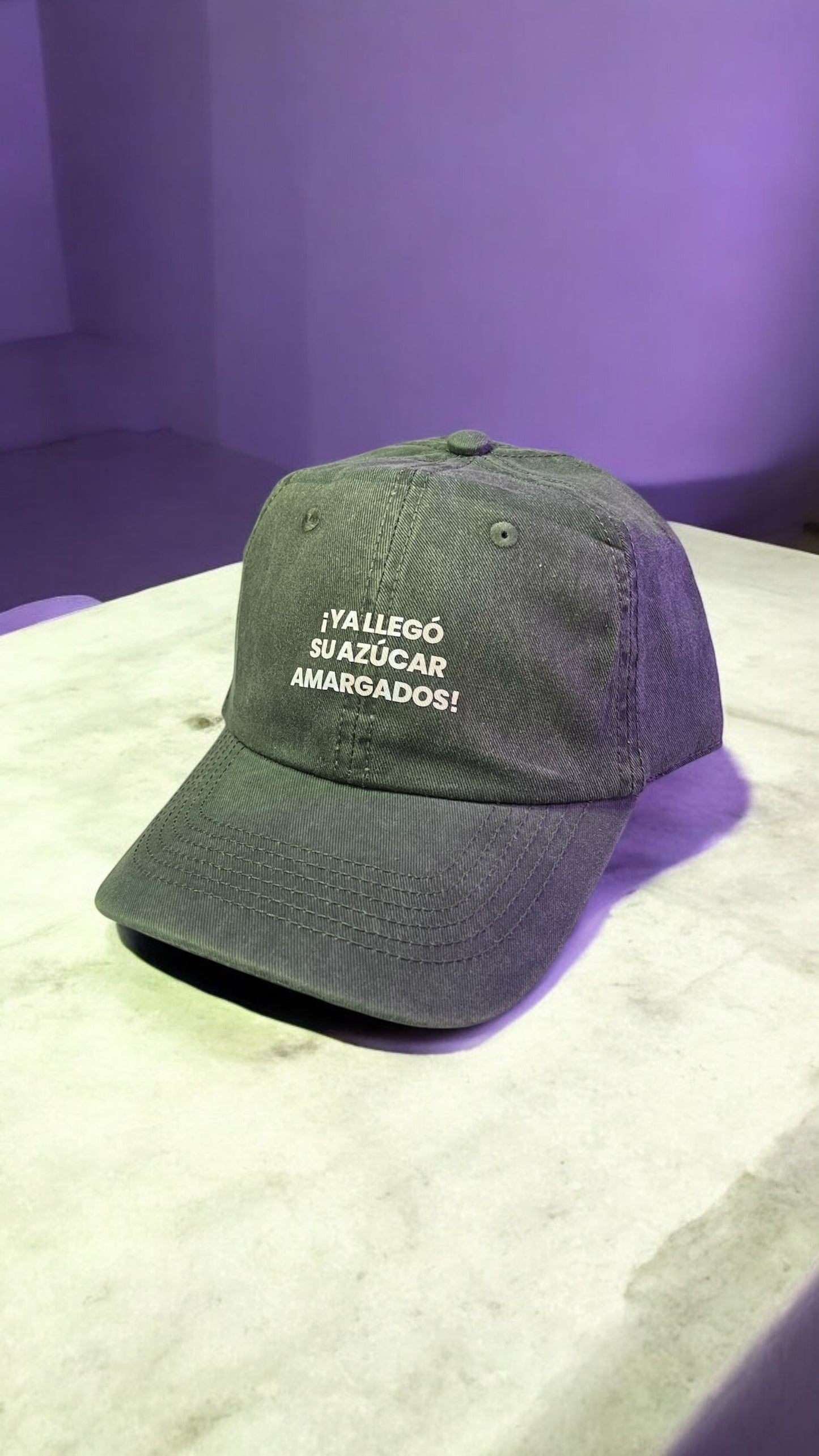 Gorra Ya Llegó Su Azúcar Amargados