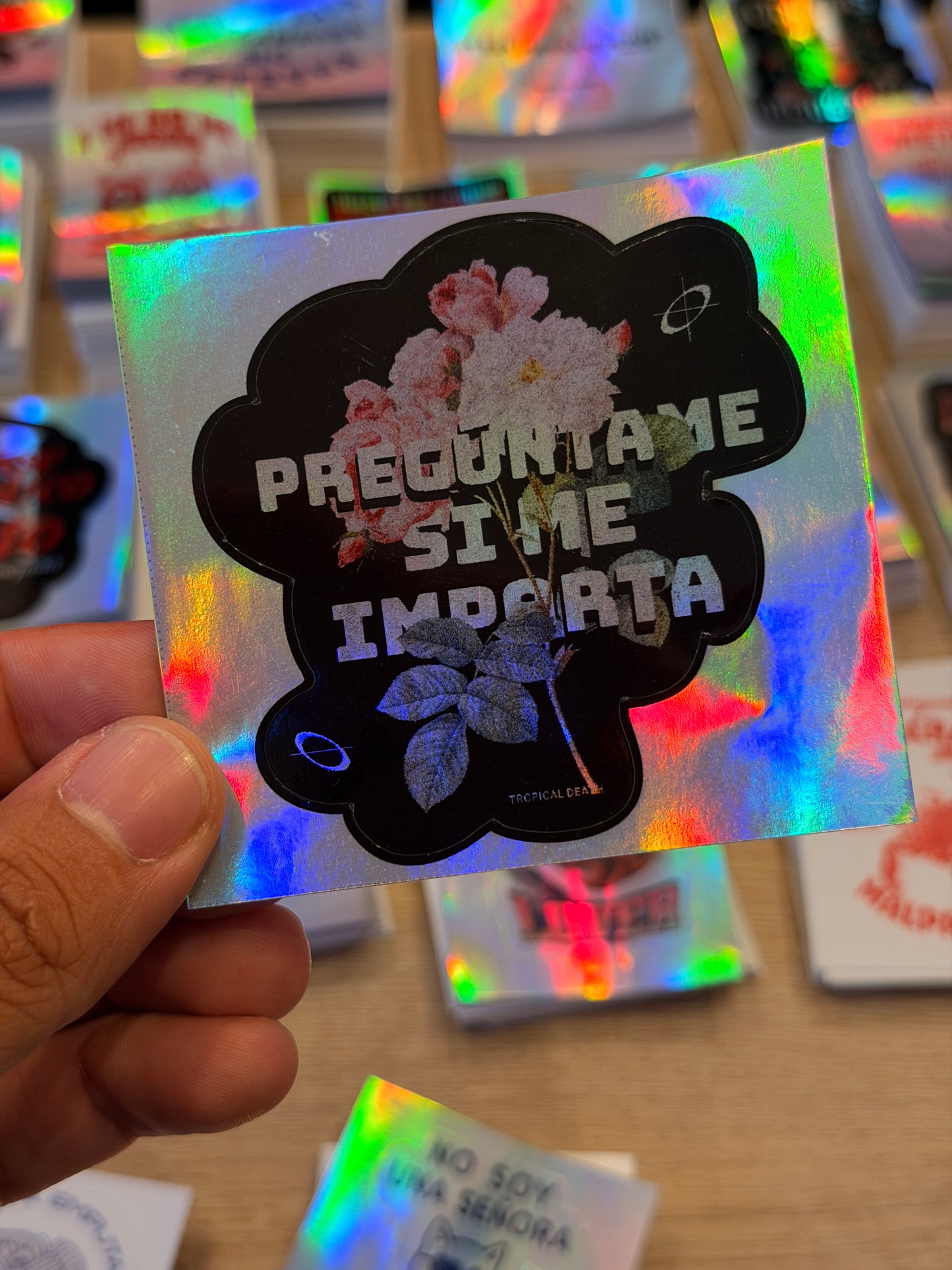 Sticker Pregúntame Si Me Importa