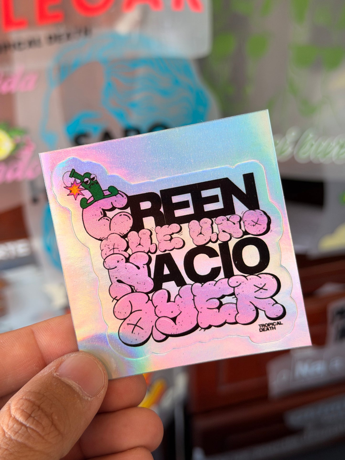 Sticker Creen Que Uno Nació Ayer