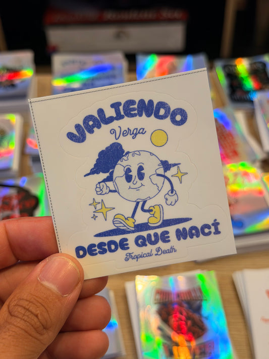 Sticker Valiendo Verga Desde Que Nací