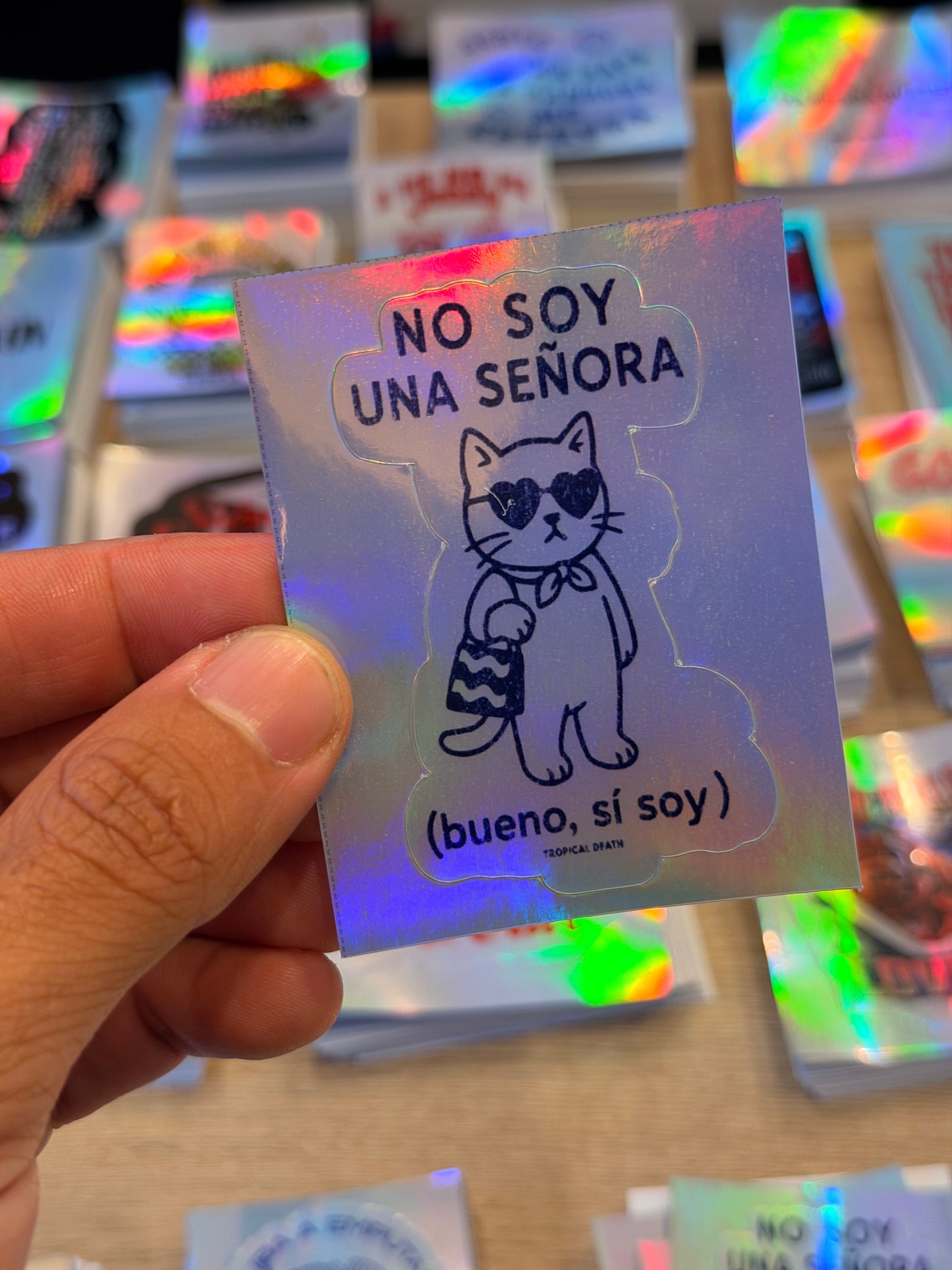 Sticker No Soy Una Señora