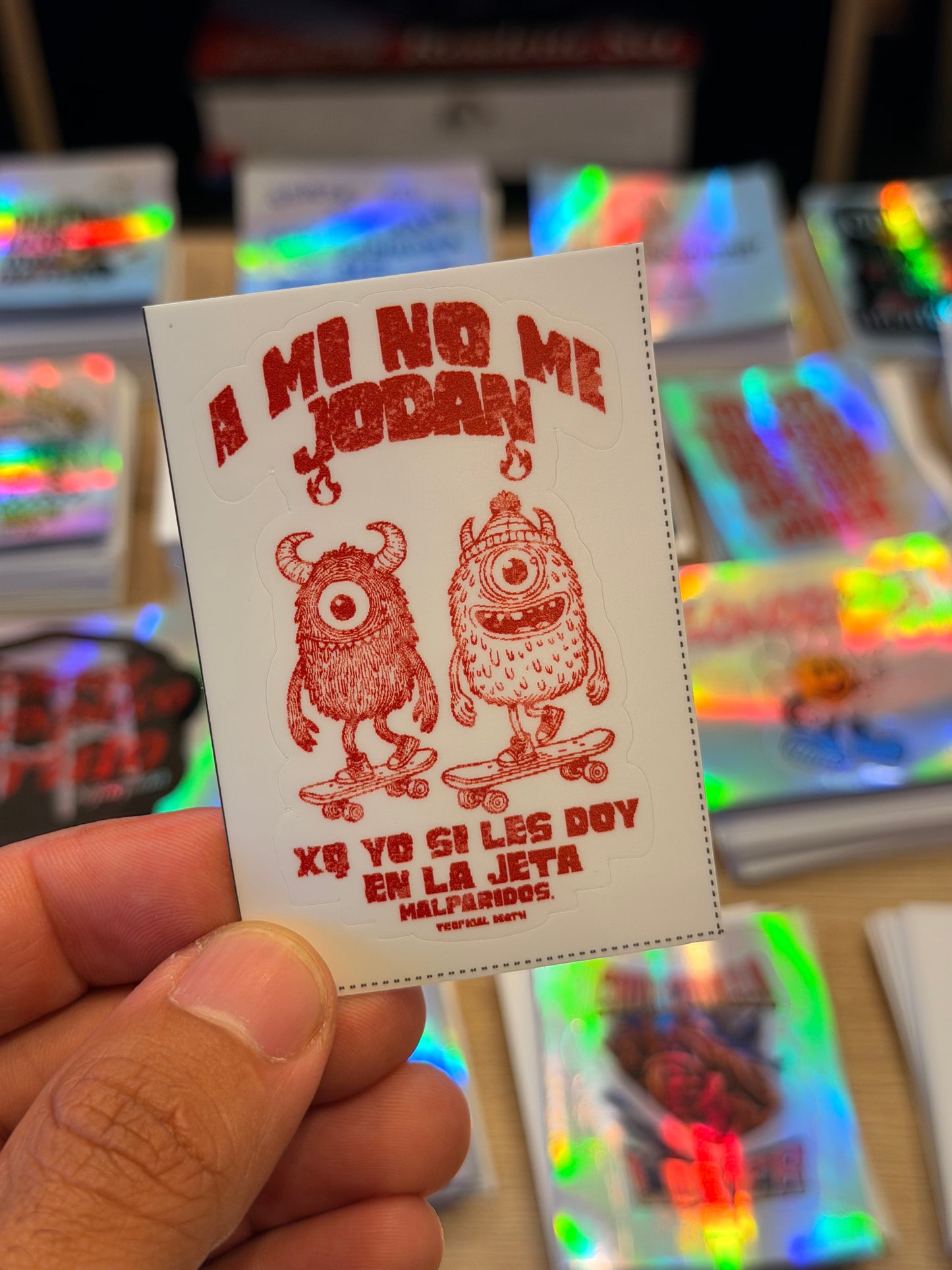Sticker A Mi No Me Jodan Xq Yo Si Les Doy En La Jeta