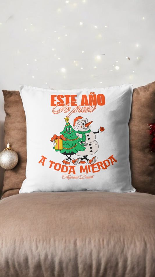 Cojín Este Año Se Pasó A Toda Mierda