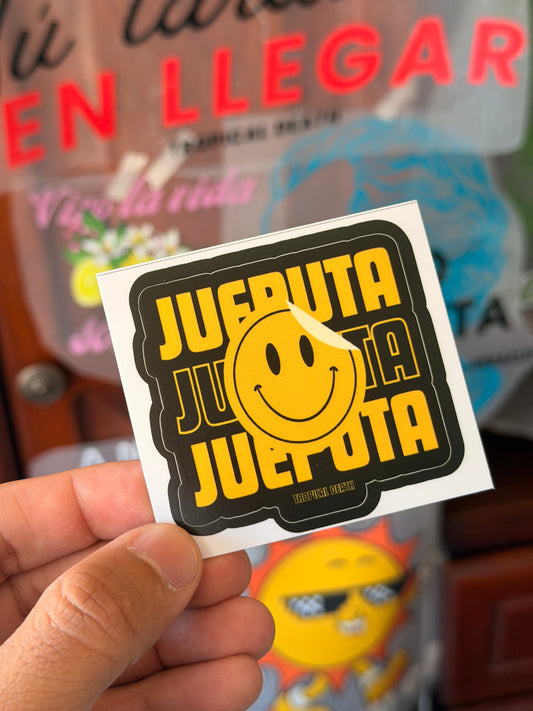Sticker Jueputa Carita