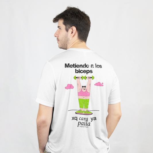 Metiéndole A Los Bíceps Xq Cara Ya Paila
