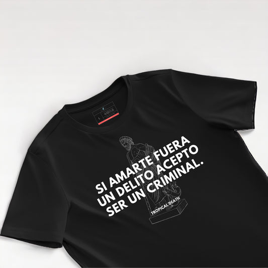 Si Amarte Fuera Un Delito Acepto Ser Un Criminal