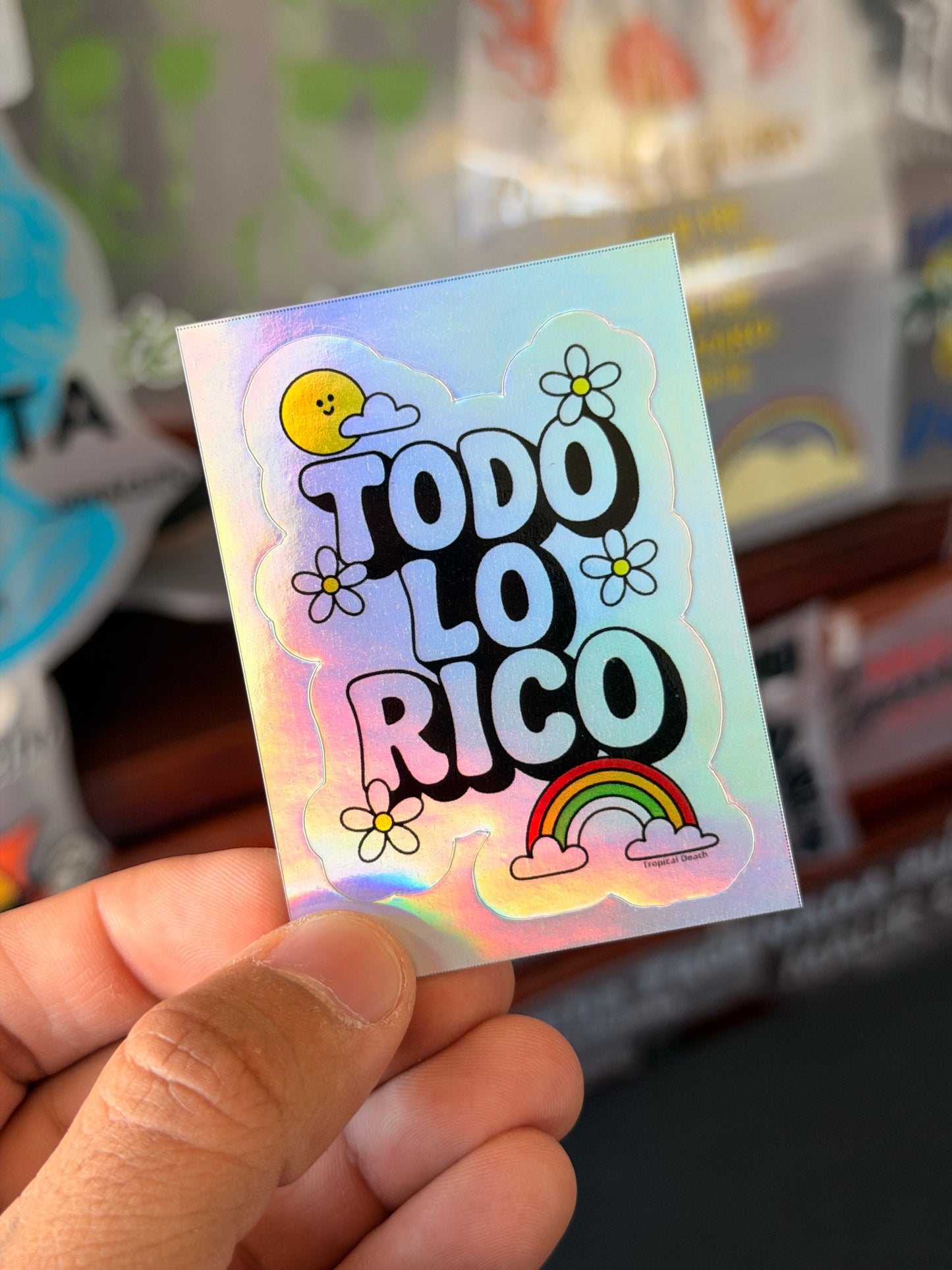 Sticker Todo Lo Rico
