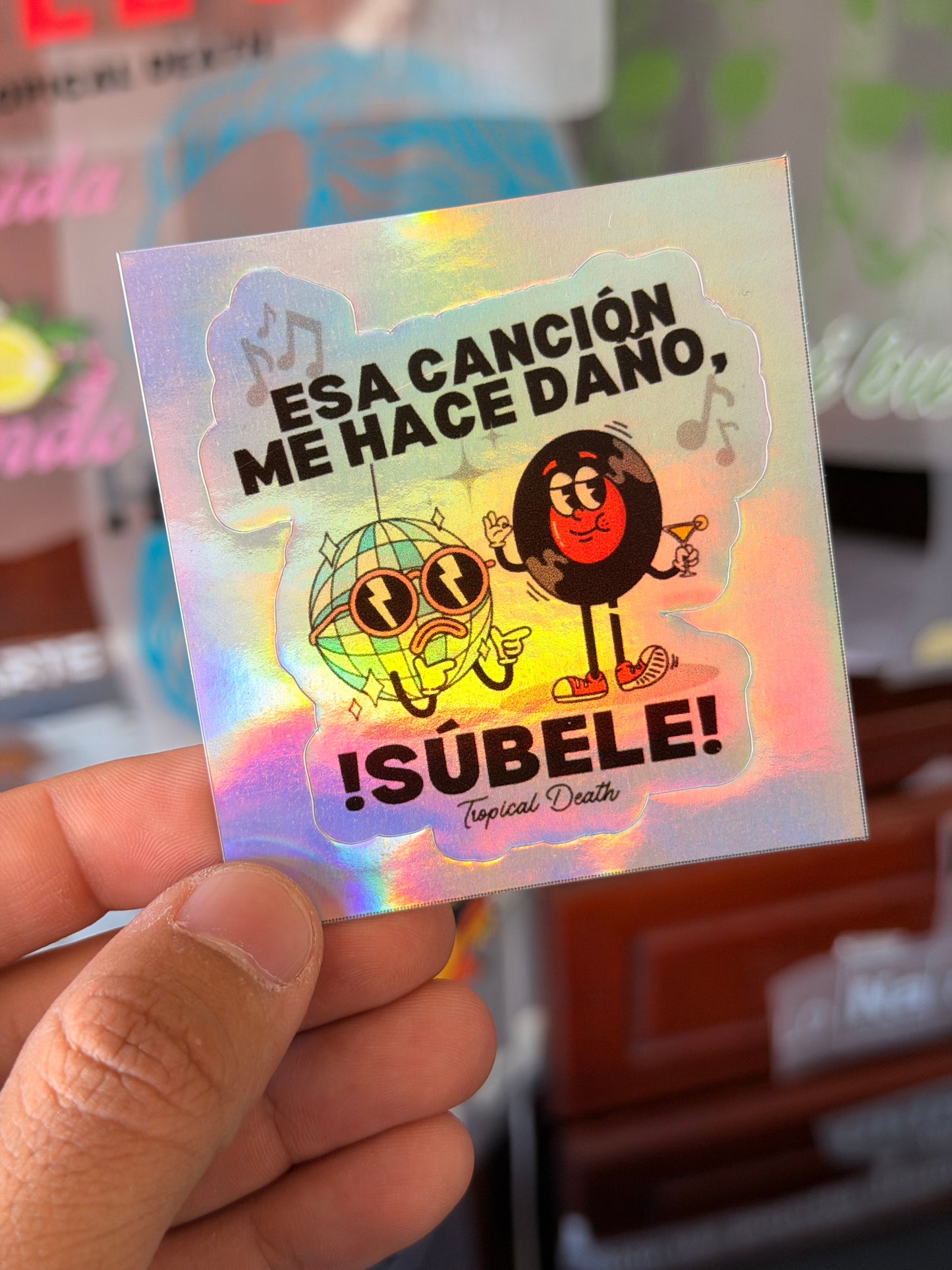 Sticker Esa Canción Me Hace Daño Súbele!