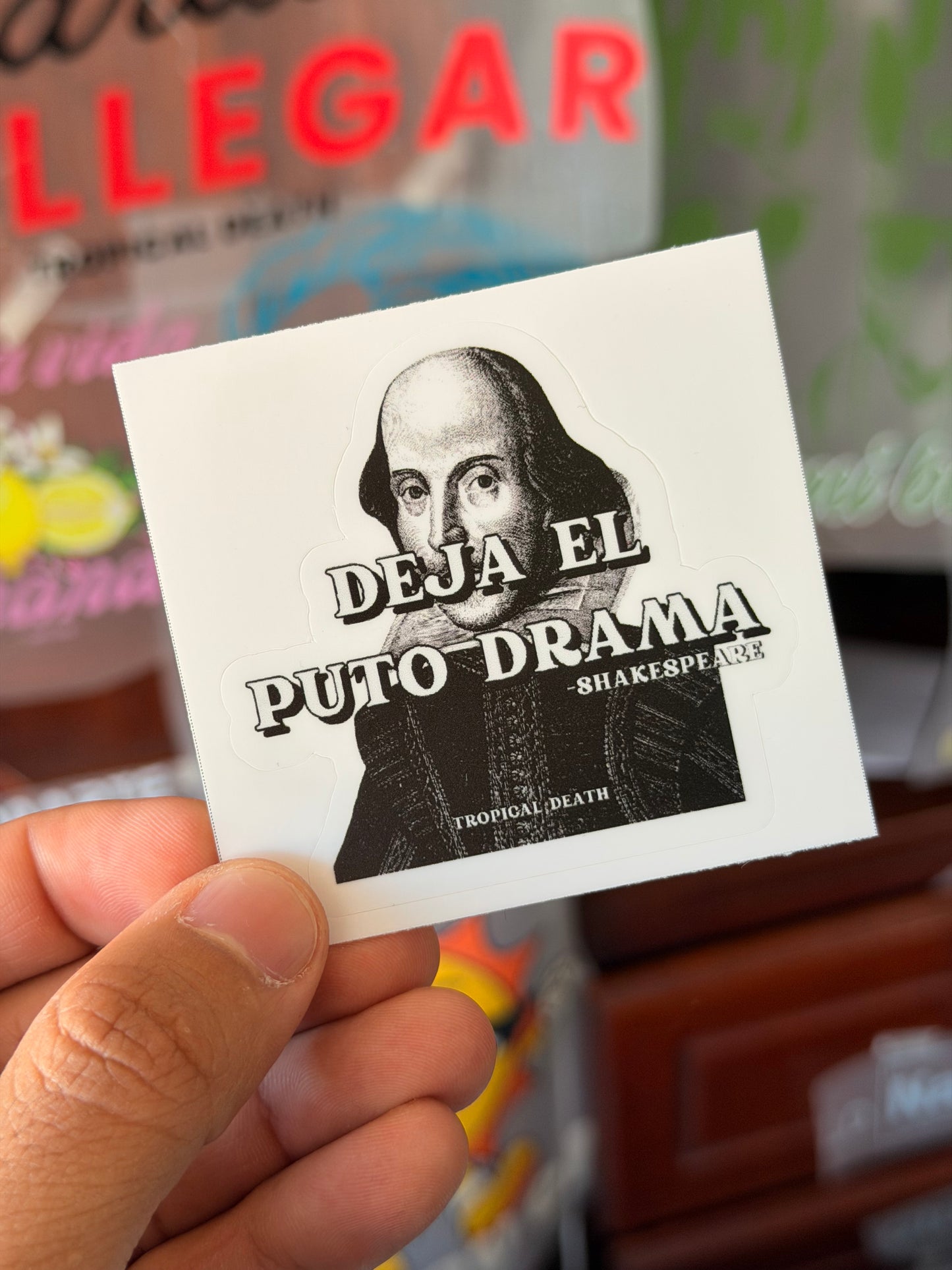 Sticker Deja El Puto Drama