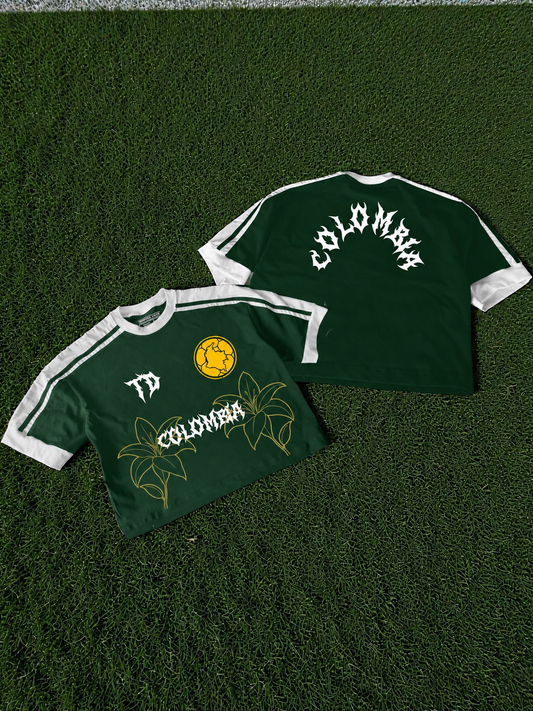 Camiseta Colombia Orquídea
