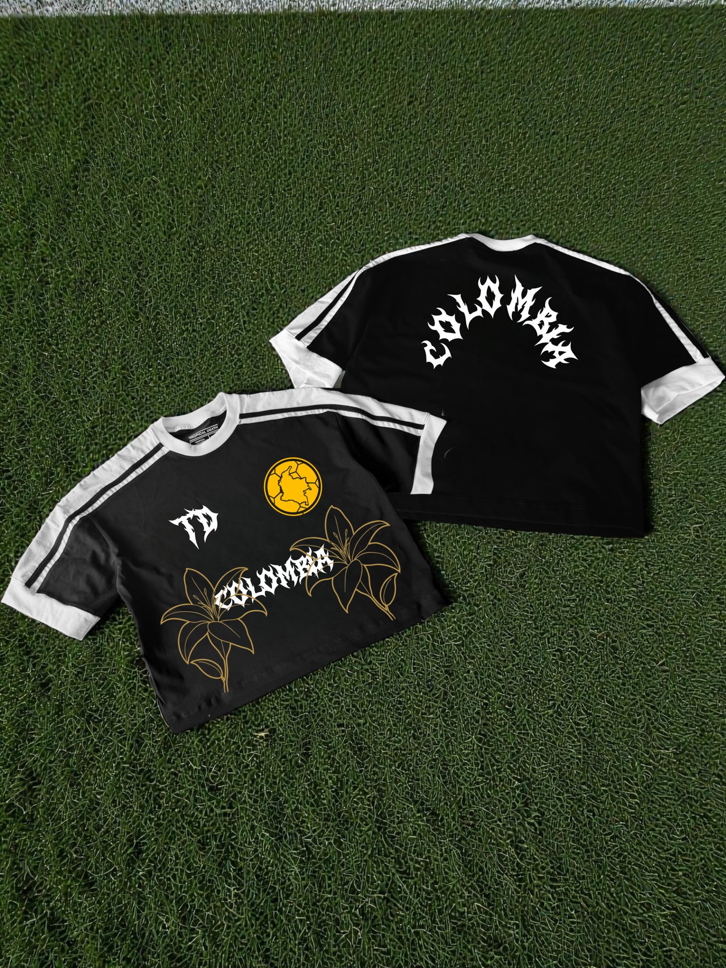 Camiseta Colombia Orquídea