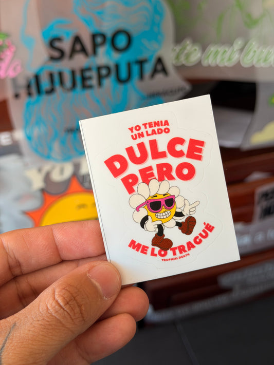 Sticker Yo Tenía Un Lado Dulce